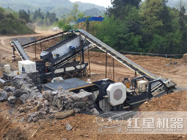應用于各種環境下的花崗巖移動碎石子機 應用于各種環境下的花崗巖移動碎石子機